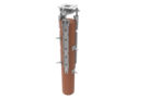 860636779-WP2 | POLE MOUNT FOR POLE TOPS, WOOD,5"-9" DIAMETER [ACC.860636779-WP2.IMAGE.001]