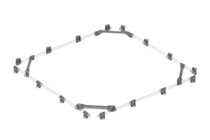 VZWSMART-PLK1Q | 4-SIDED SUPPORT RAIL KIT
